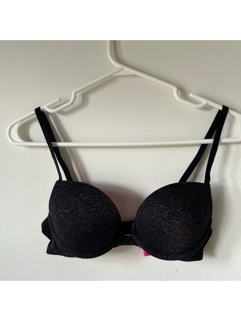 La Senza Push Up Plunge Sparkly Bra